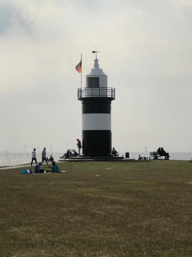 Ferienhaus Wieden Am Deich Wurster Nordseekuste Bagian luar foto